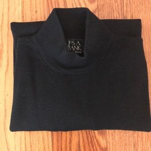 Black Jos A Bank 100% Merino Wool sweater